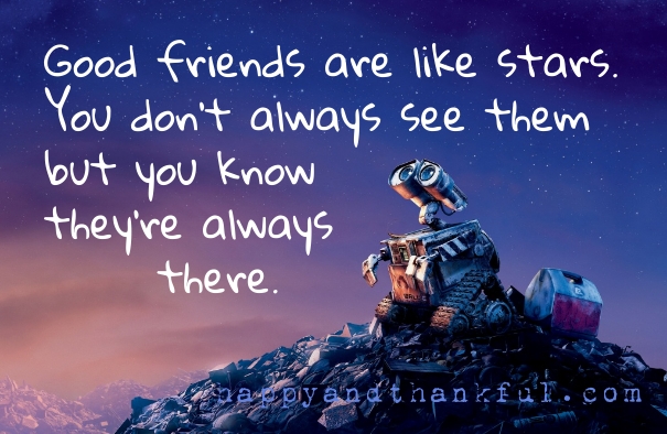 Good friends quote